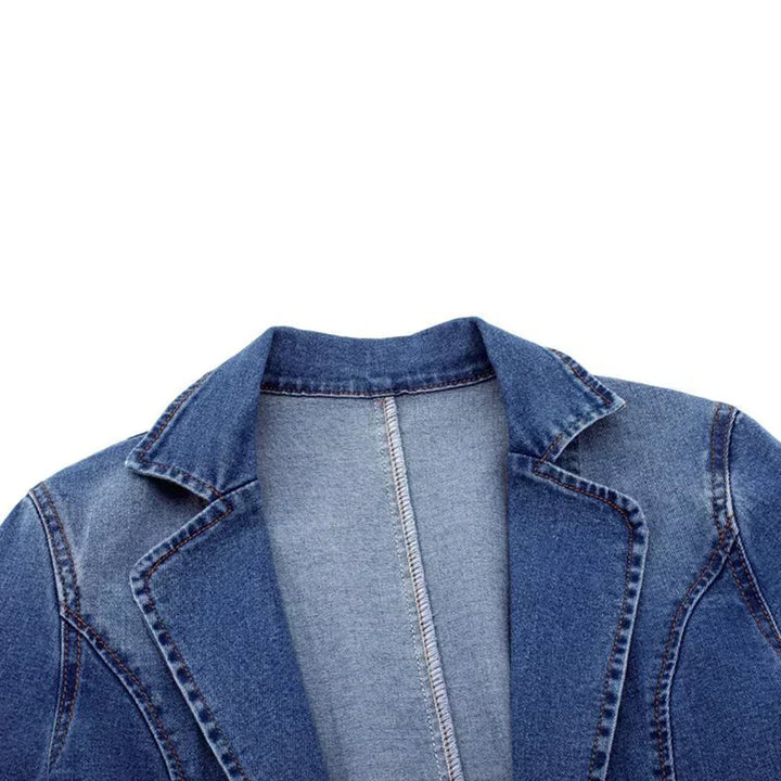 Camilla | Stilren denimblazer