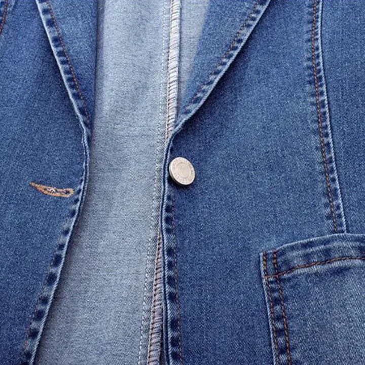 Camilla | Stilren denimblazer