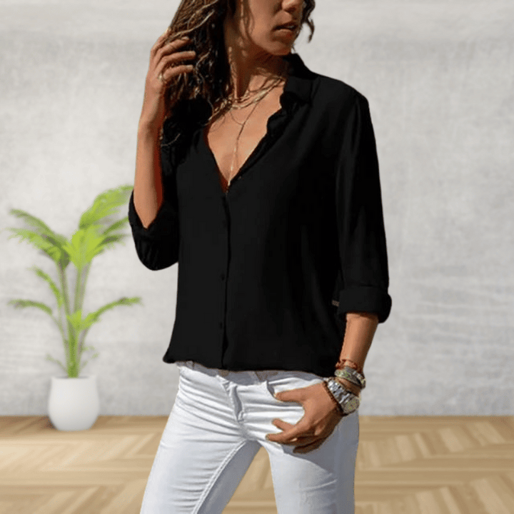 Valentina™ - Chic Elegance Skjorte