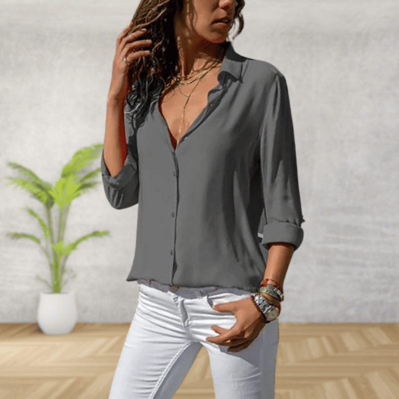 Valentina™ - Chic Elegance Skjorte