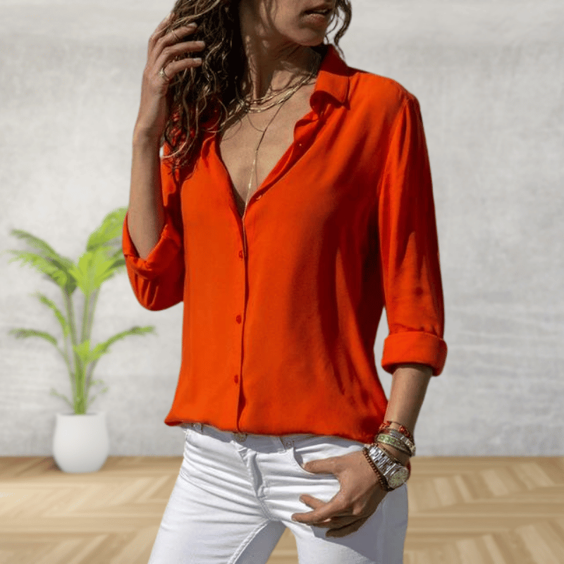 Valentina™ - Chic Elegance Skjorte