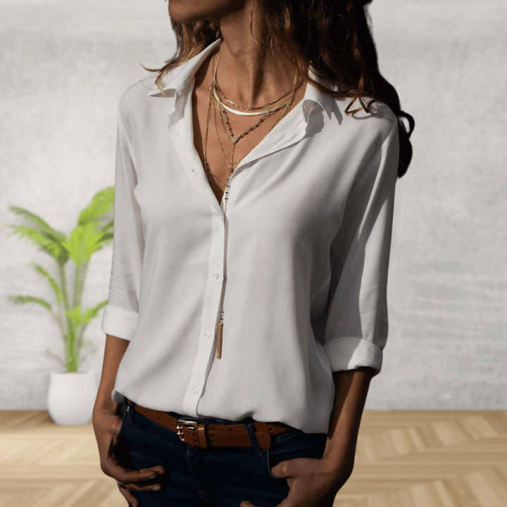 Valentina™ - Chic Elegance Skjorte