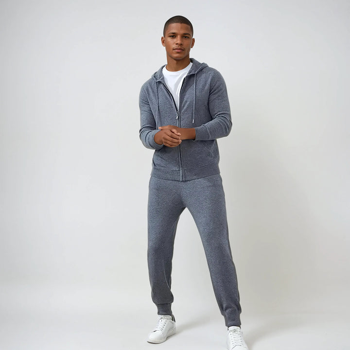 Forfinet Cashmere Bukser – Mørkegrå