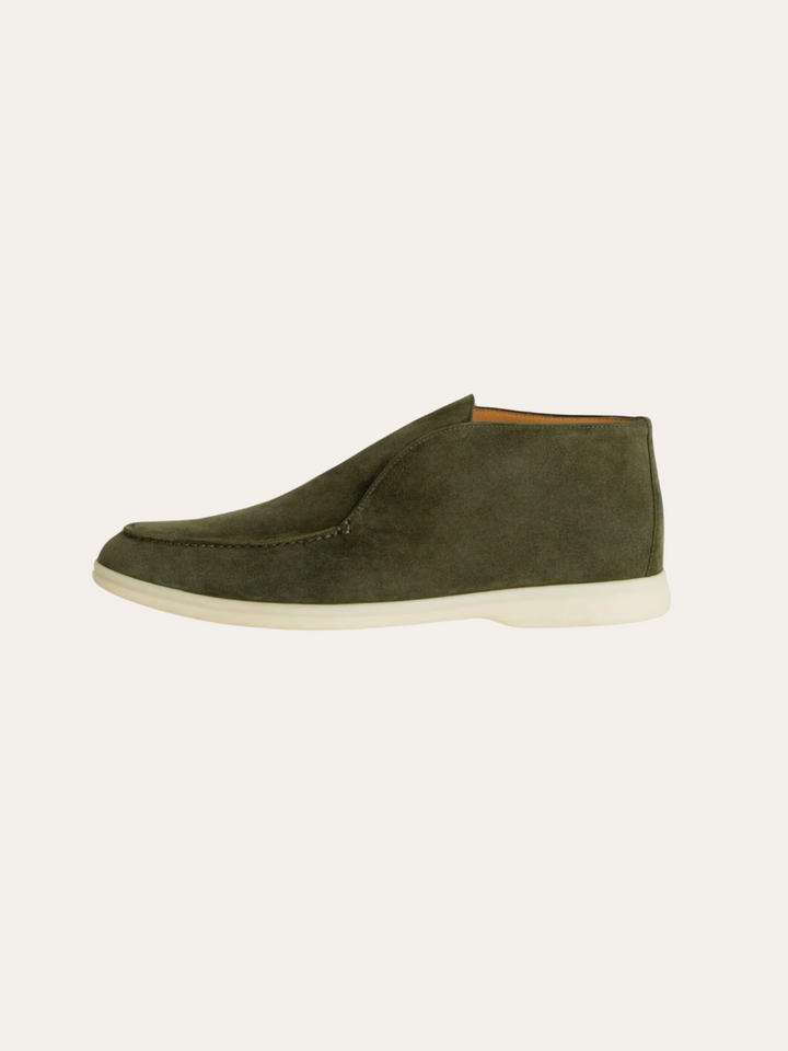 Suedes City Loafers - Dyb Grøn