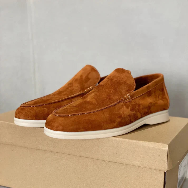 Chic ruskindsloafers