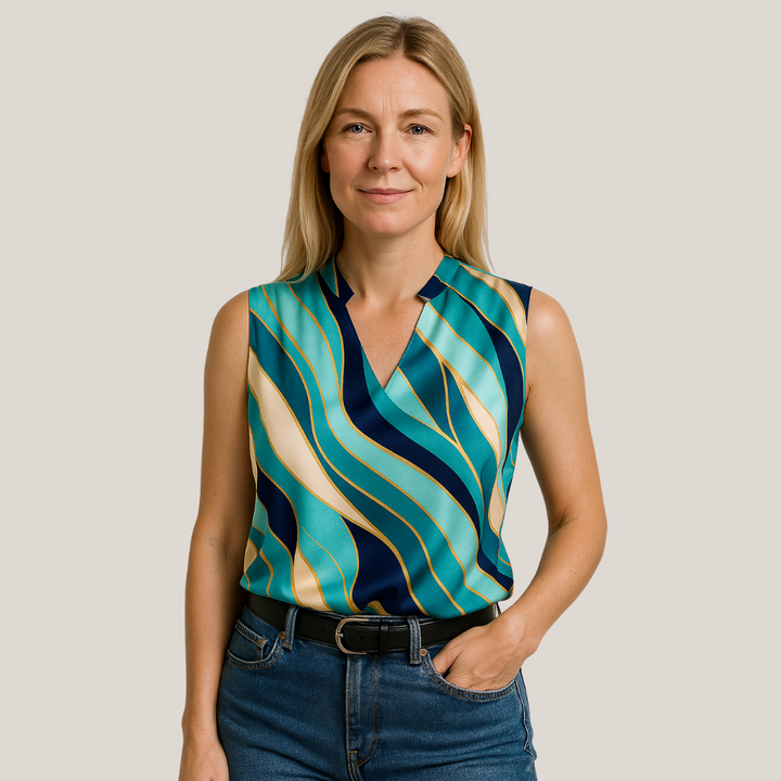 Stribet Tanktop