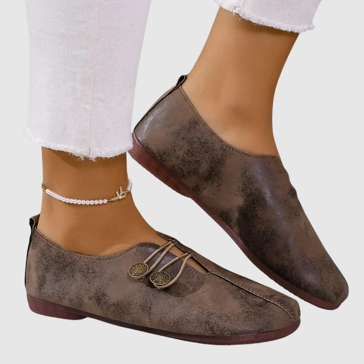 Vianne™ | Ortopædiske mokkasiner i suede