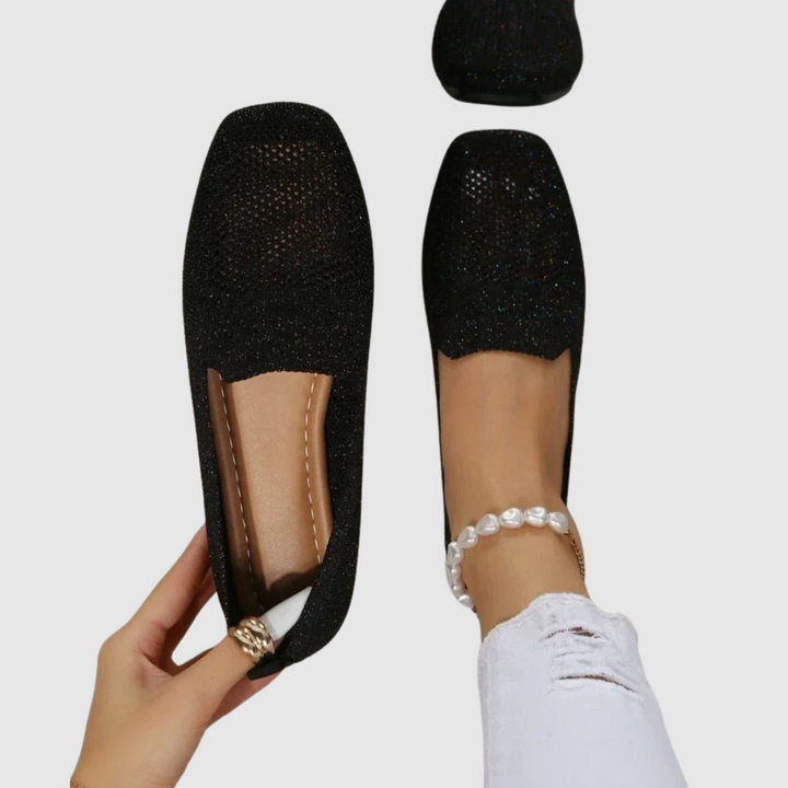 Lacey™ | Mokkasiner i strækstof