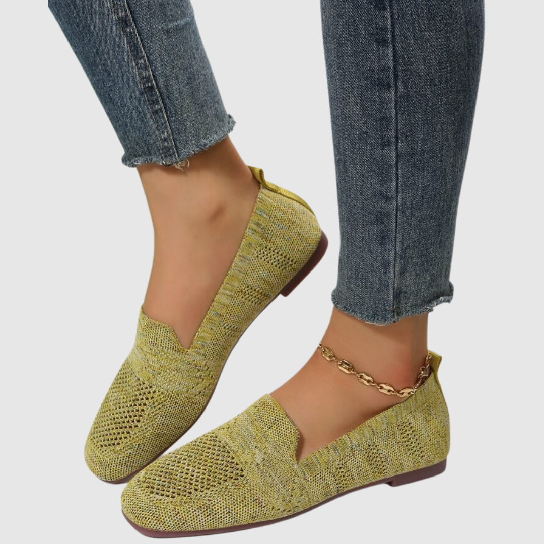 Lacey™ | Mokkasiner i strækstof