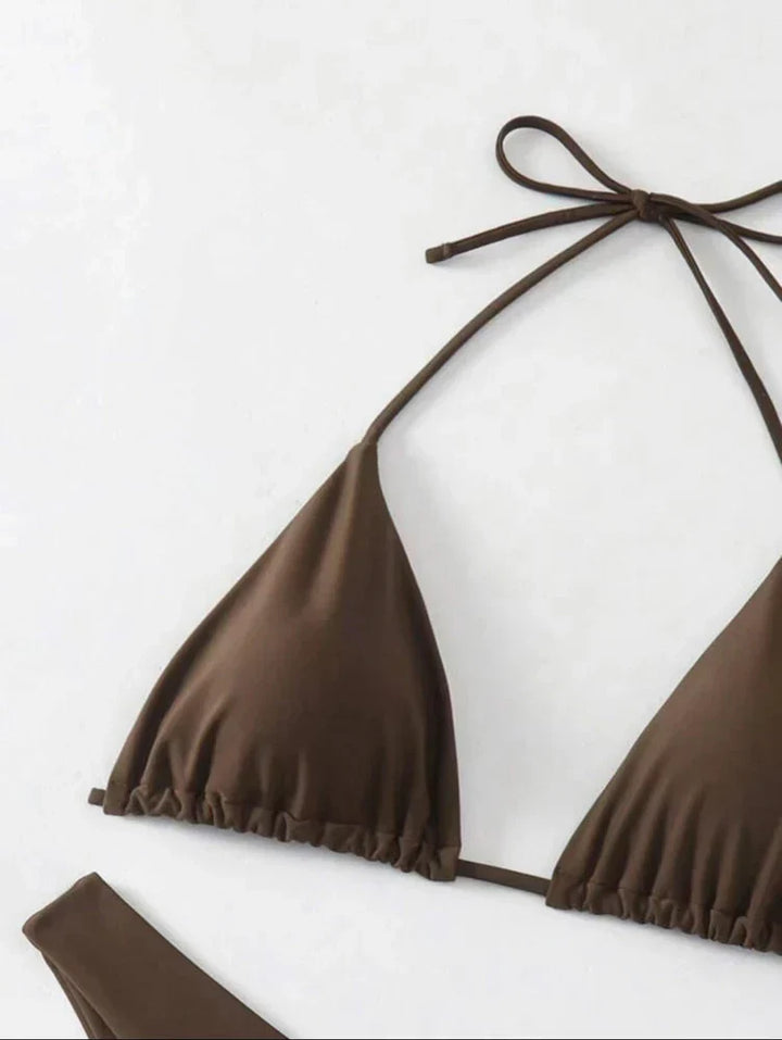Carla | Snøre Bikini Sæt