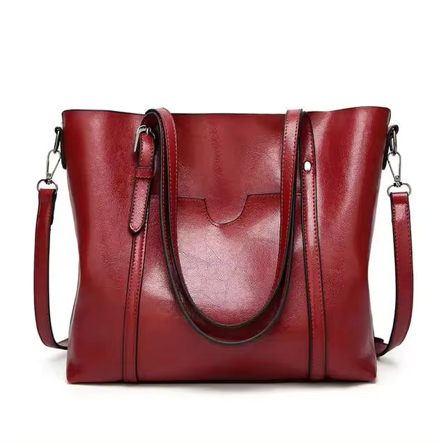 Clara - Elegant Læder Skuldertaske