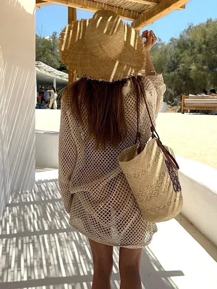 Tiara™ | Beach Knit Mini Kjole