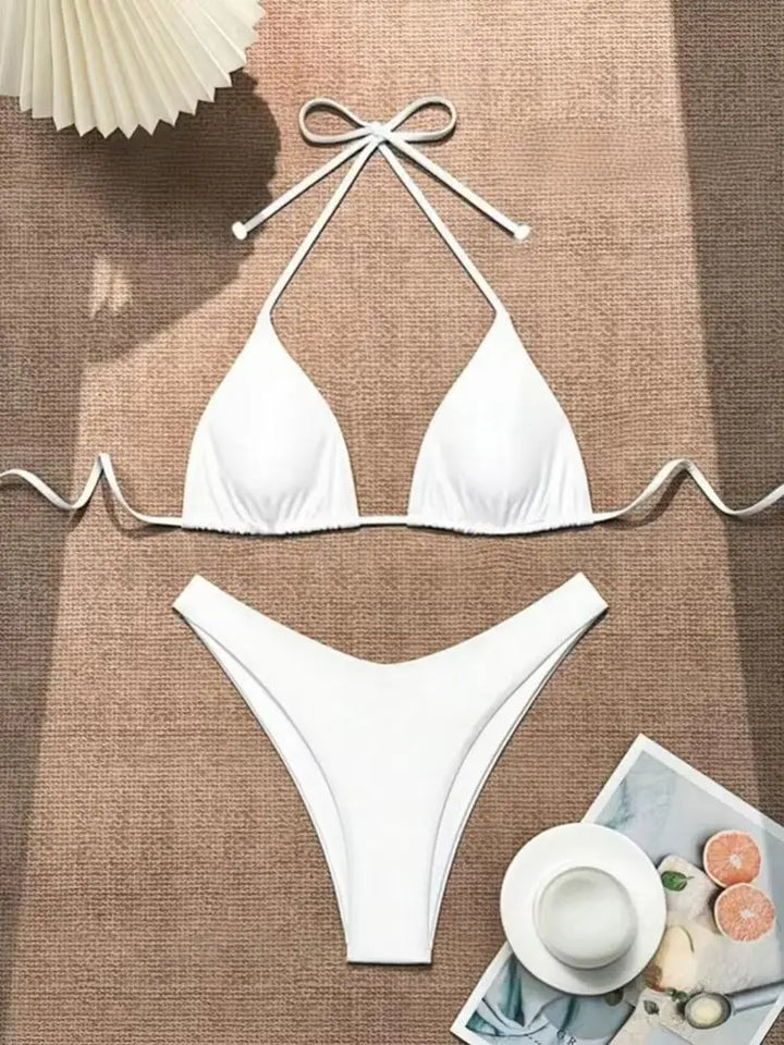 Carla | Snøre Bikini Sæt