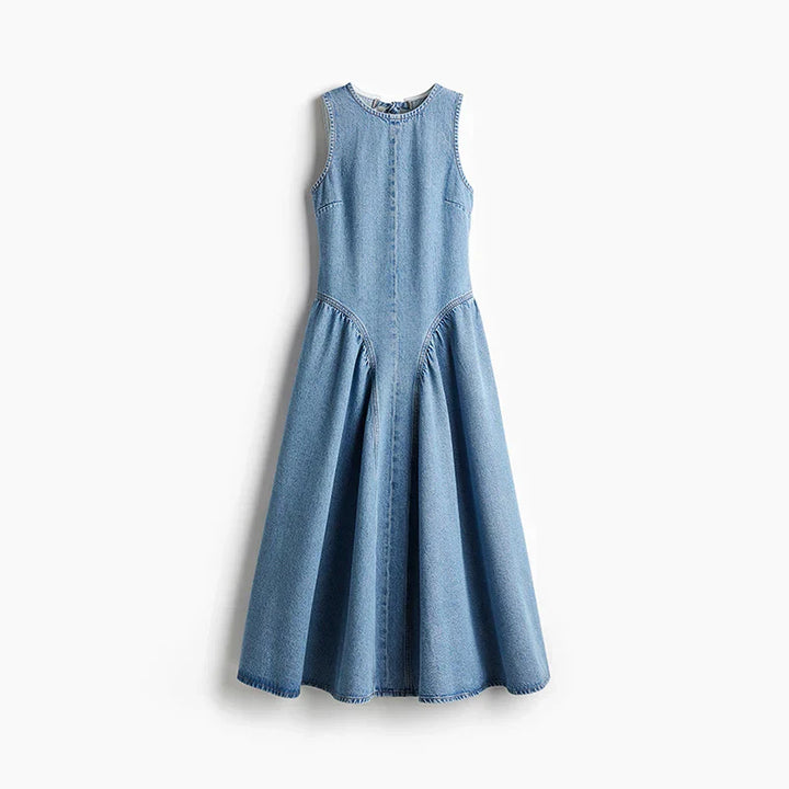 Petra™ | Denimdrøm med Åben Ryg
