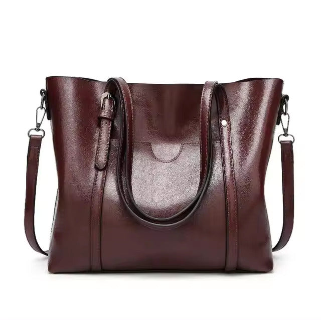 Clara - Elegant Læder Skuldertaske