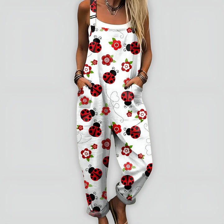 Anja™ - Komfortabel og Stilfuld Jumpsuit med Løs Pasform