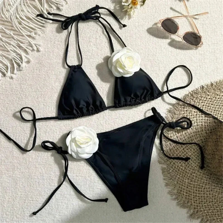 Tanija | Blomster Bikini Sæt