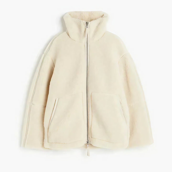 Teddy Oversized Fleecejakke