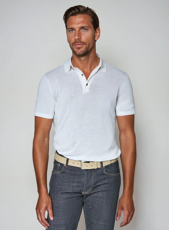 Premium Polo Shirt - Hvid