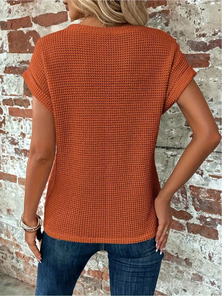 Gretel™ - Løs Pasform Korte Ærmer T-shirt