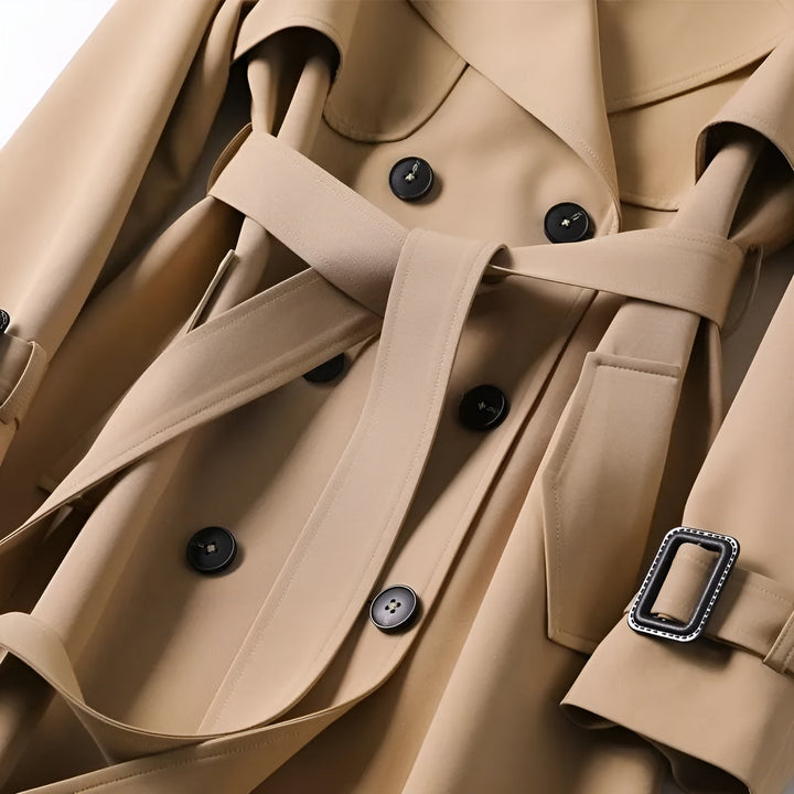 Emilie™ | Klassisk Trenchcoat