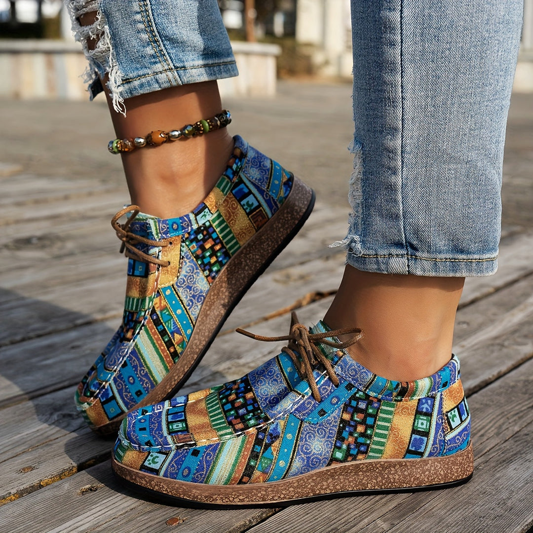 Vigga | Boho Slip-On Snøresko
