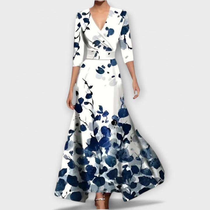 Charlotte - Elegant Ærmedesign Kjole til Damer