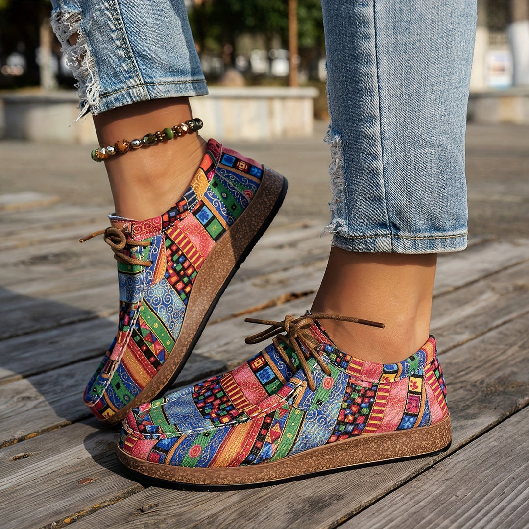 Vigga | Boho Slip-On Snøresko
