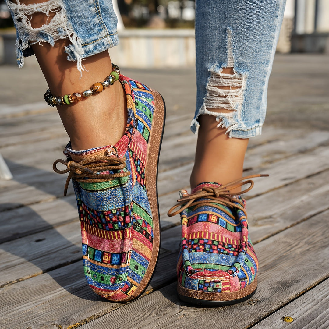 Vigga | Boho Slip-On Snøresko