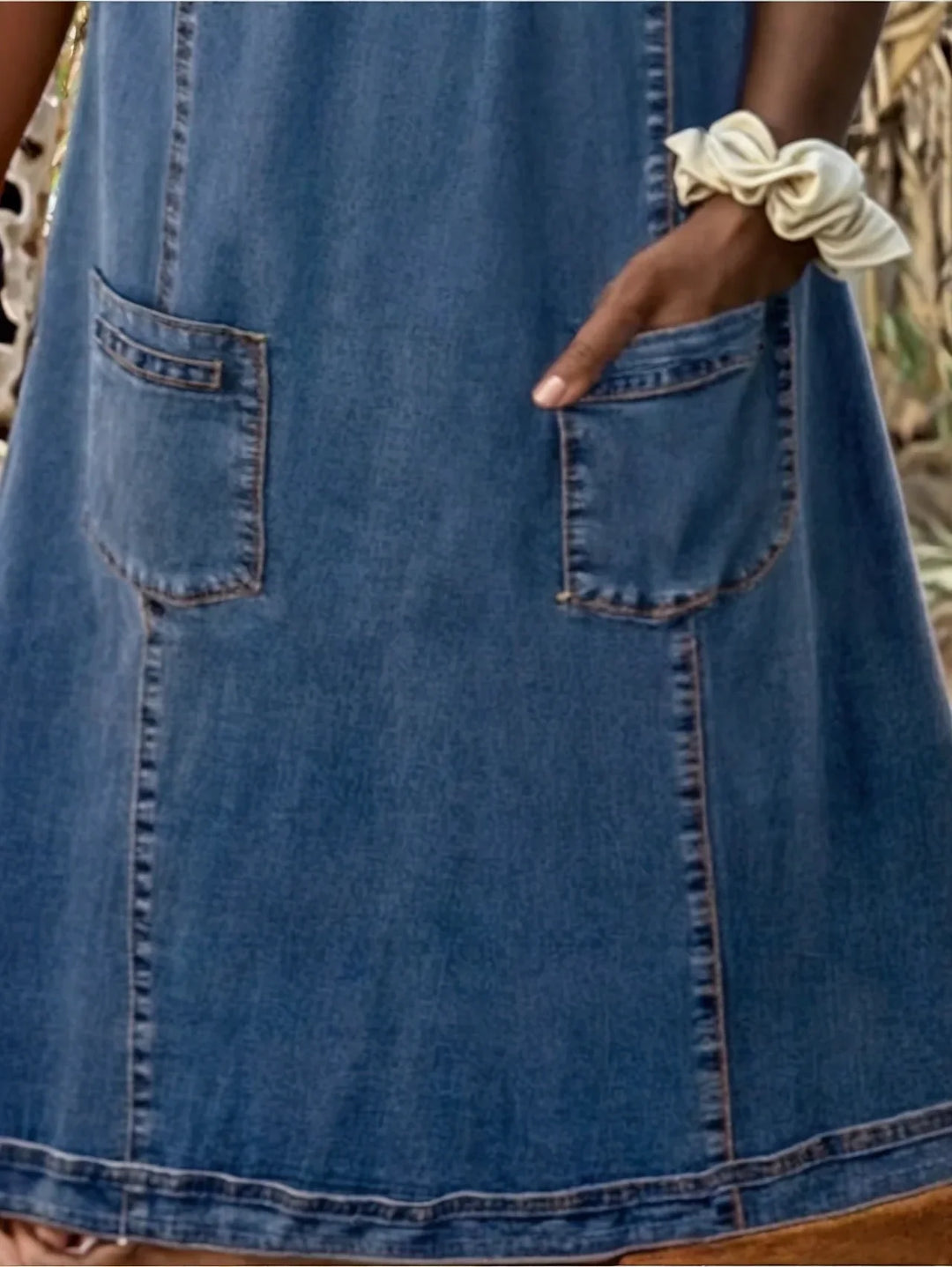 Karla ® | Blød Denim Kjole