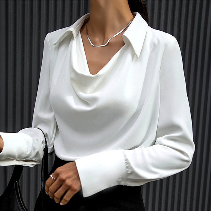 Cassie | Elegant Silke Bluse til Damer