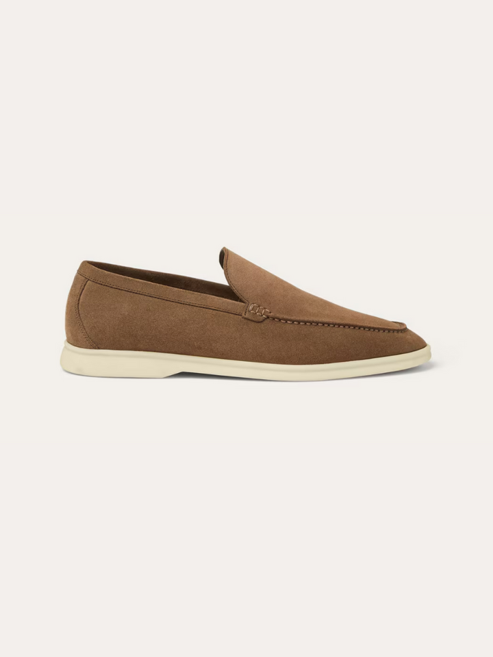 Forfinet Suede Loafers – Brun