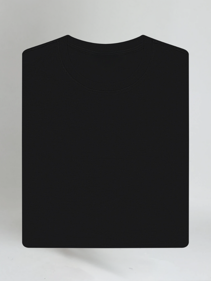 Signature Supima T-shirt – Profond Sort