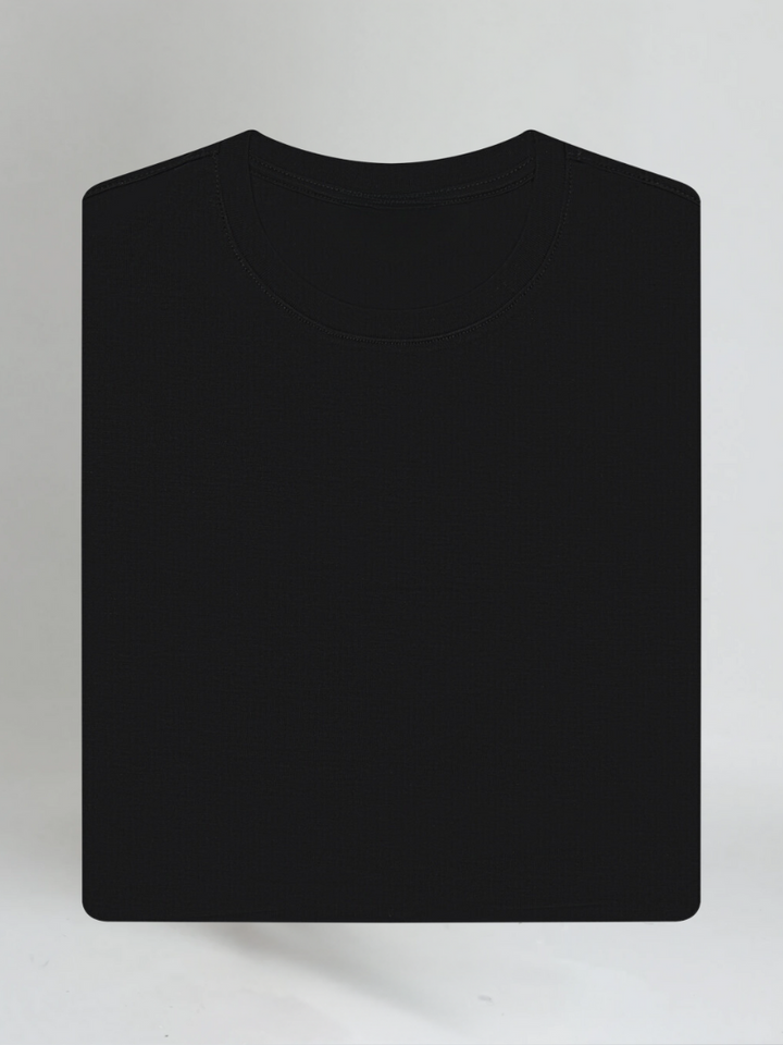 Signature Supima T-shirt – Profond Sort