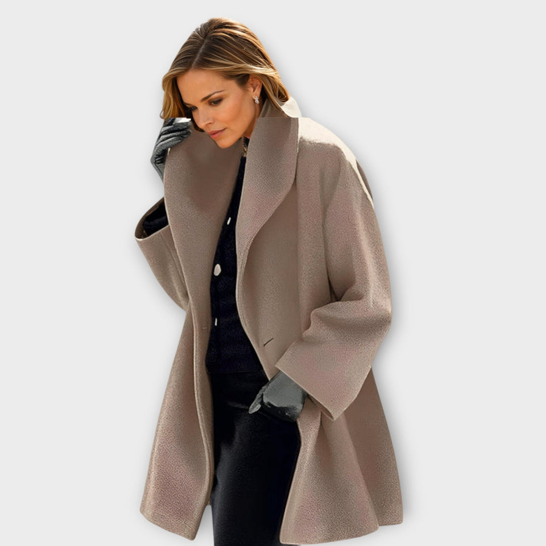 Elegant Oversize-Frakke – Smuk varme til alle årstider
