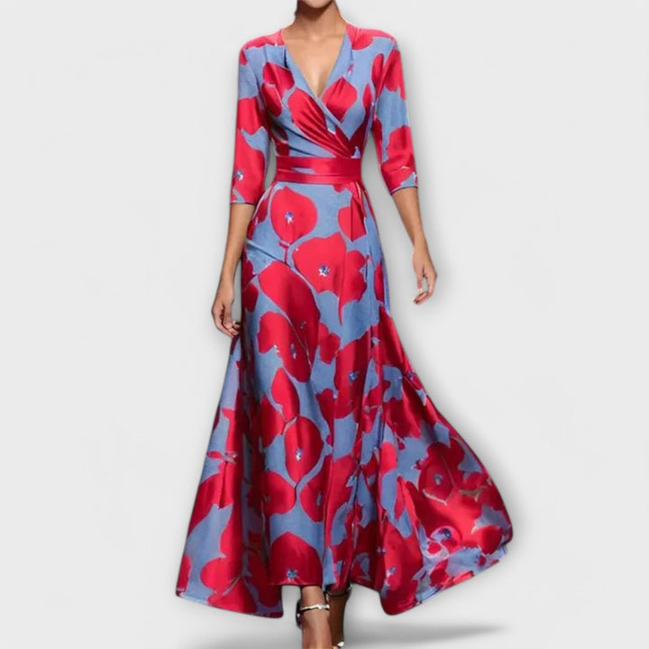 Charlotte - Elegant Ærmedesign Kjole til Damer