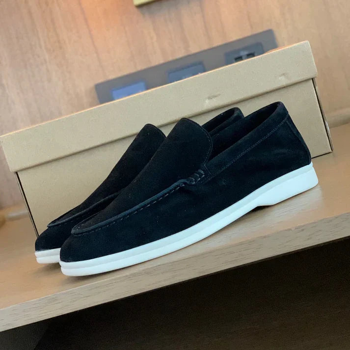 Chic ruskindsloafers
