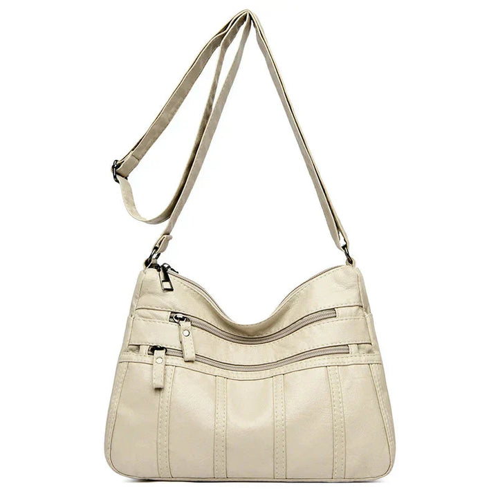 Kaja™ | Blødt Læder Crossbody Taske