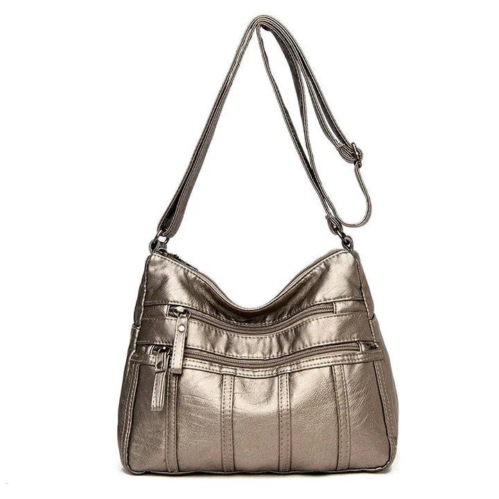 Kaja™ | Blødt Læder Crossbody Taske