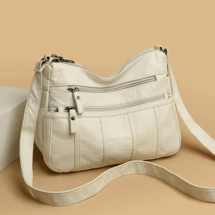 Kaja™ | Blødt Læder Crossbody Taske
