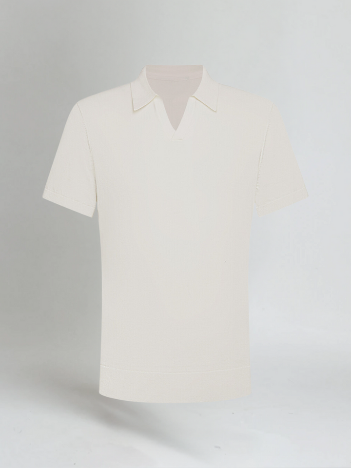 Polo Uden Knapper - Hvid